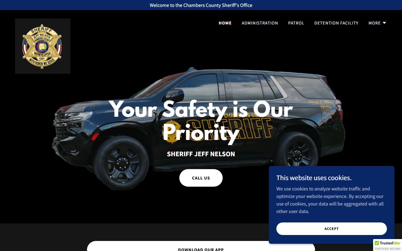 Chambers County booking releases and inmate search records - Chambers County Sheriff's Office