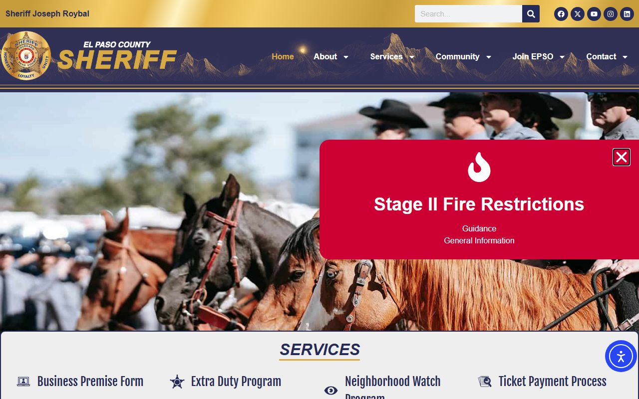 El Paso County booking releases and inmate search records - El Paso County Sheriff's Office Jail