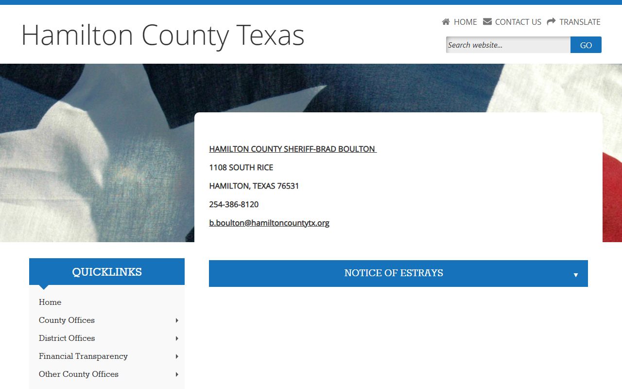 Hamilton County booking releases and inmate search records - Hamilton County Sheriff's Office
