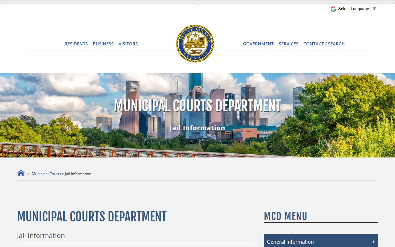 Harris County booking releases and inmate search records - Houston City Jail Information