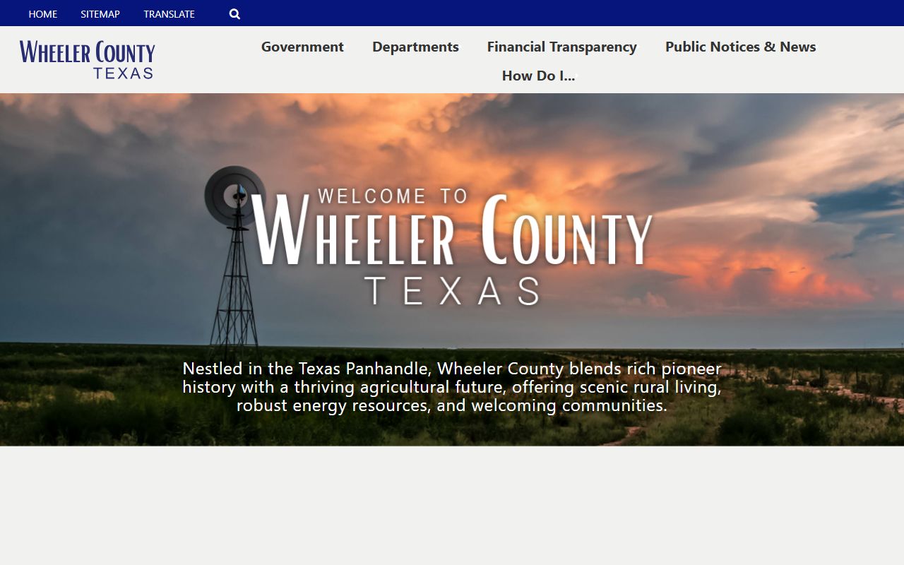 Wheeler County booking releases and inmate search records - Wheeler County Sheriff's Office